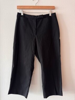 Vintage Express Black Stretch Capri Pants Size 11/12
